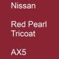 Preview: Nissan, Red Pearl Tricoat, AX5.